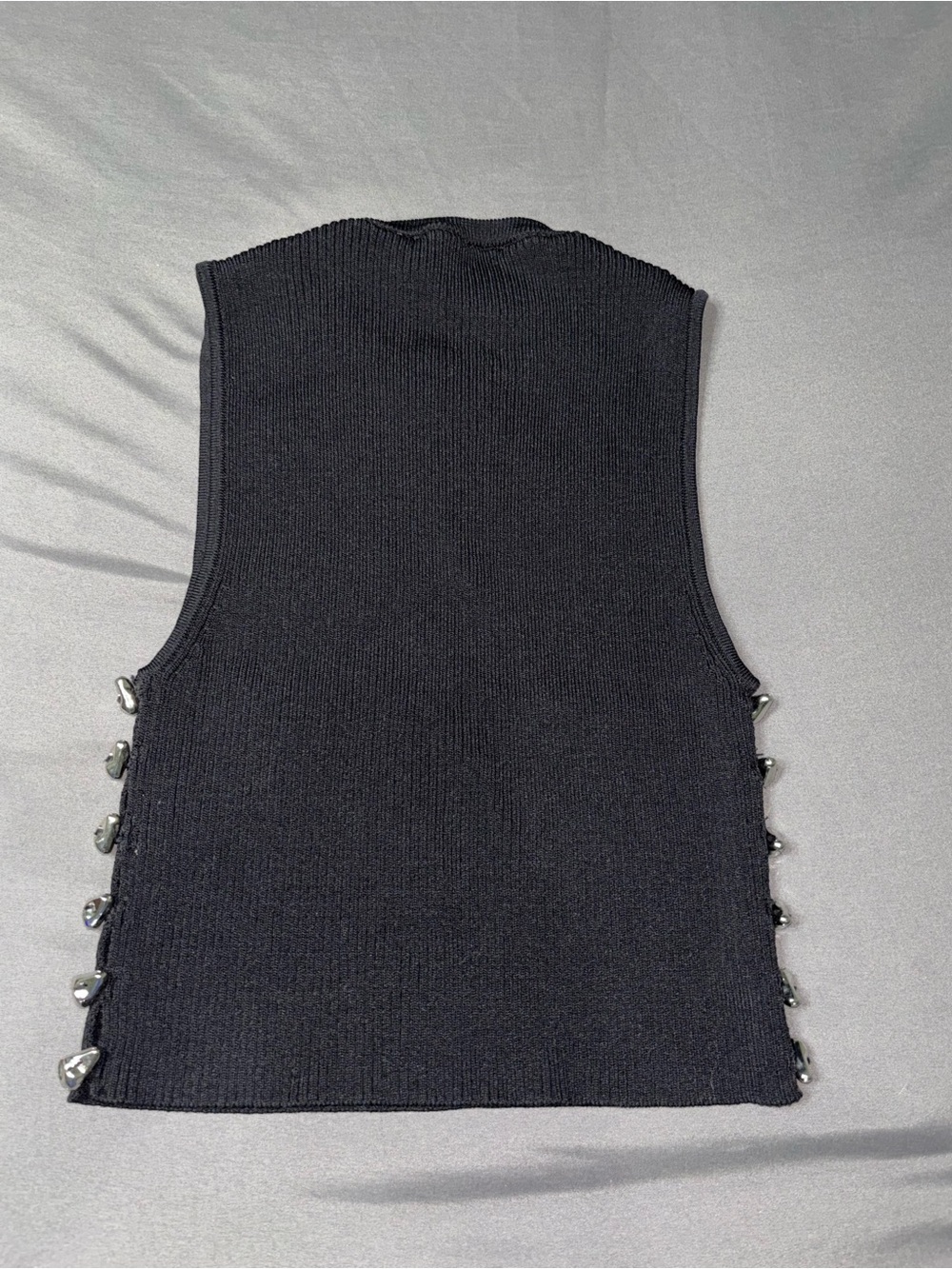 Zara Women's Black Crewneck Sweater